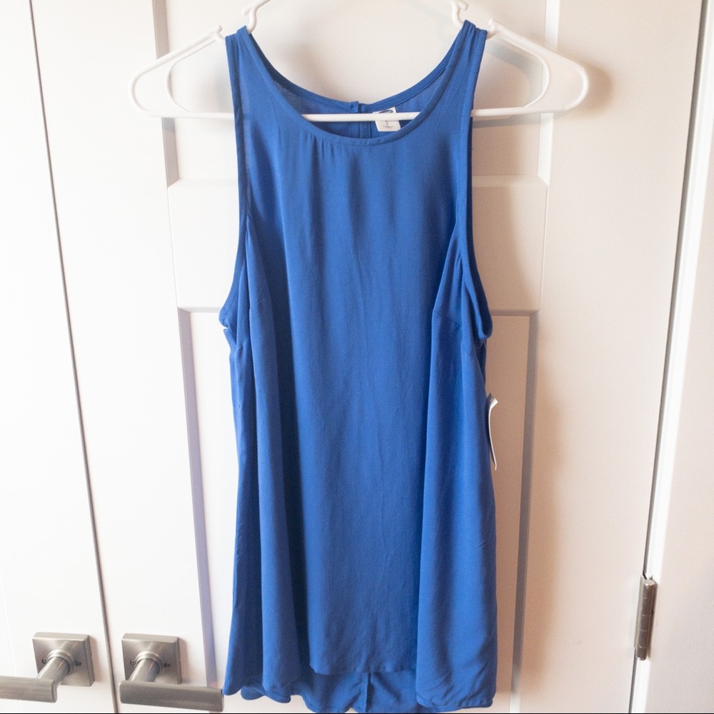 Old Navy Women’s Blue Swing Tank Top Size Small NWT